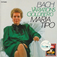 ซีดี Johann Sebastian Bach, Maria Tipo - Goldberg Variations, BWV 988 CD VG+