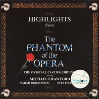 ซีดี Andrew Lloyd Webber - Highlights From The Phantom Of The Opera - The Original Cast Recording CD VG