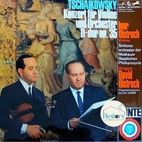 แผ่นเสียง Pyotr Ilyich Tchaikovsky, Igor Oistrach, David Oistrach, Moscow Philharmonic Orchestra - Konzert Für Violine Und Orchester D-Dur Op. 35 Vinyl VG+