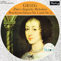 แผ่นเสียง Edvard Grieg - Zwei Elegische Melodien / Peer-Gynt-Suiten Nr. 1 Und Nr. 2 Vinyl VG+