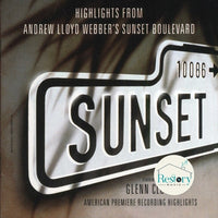 ซีดี Sunset Boulevard 1994 Los Angeles Cast, Andrew Lloyd Webber - Highlights From Andrew Lloyd Webber's Sunset Boulevard CD VG+