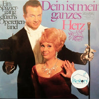 แผ่นเสียง Various - Dein Ist Mein Ganzes Herz Ein Spaziergang Durchs Operettenland Vinyl VG