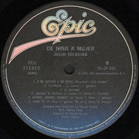 แผ่นเสียง Julio Iglesias - De Niña A Mujer Vinyl VG+