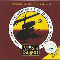ซีดี Cameron Mackintosh Presents Alain Boublil & Claude-Michel Schönberg - The Complete Recording Of Boubilil & Schönberg's Miss Saigon CD VG
