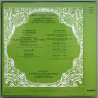 แผ่นเสียง Georg Friedrich Händel / English Chamber Orchestra, Heinz Holliger, Raymond Leppard - Wassermusik, Feuerwerksmusik, Concerto Grossi, Oboenkonzerte Vinyl VG+ Boxset, 3LPs