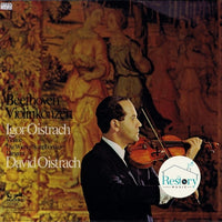 แผ่นเสียง Ludwig van Beethoven, Igor Oistrach, Wiener Symphoniker, David Oistrach - Violinkonzert Vinyl VG+