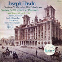 แผ่นเสียง Joseph Haydn, Arthur Grumiaux, English Chamber Orchestra, Raymond Leppard - Sinfonie Nr.47 G-dur ›Das Palindrom‹ / Sinfonie Nr.22 Es-dur ›Der Philosoph‹ / Violinkonzert Nr.1 C-dur Vinyl VG+