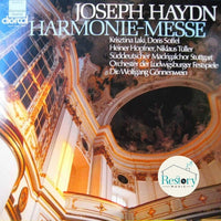 แผ่นเสียง Joseph Haydn — Krisztina Laki, Doris Soffel, Heiner Hopfner, Niklaus Tüller, Der Süddeutsche Madrigalchor, Orchester Der Ludwigsburger Schlossfestspiele, Wolfgang Gönnenwein - Harmonie-Messe Vinyl VG