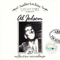 ซีดี Al Jolson - 20 Reflective Recordings CD VG+ แผ่นทอง