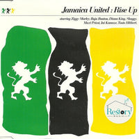 ซีดี Jamaica United Starring Ziggy Marley, Buju Banton, Diana King, Shaggy, Maxi Priest, Ini Kamoze, Toots Hibbert - Rise Up CD VG+