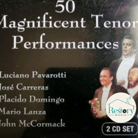 ซีดี Various - 50 Magnificent Tenor Performances CD VG+