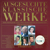 แผ่นเสียง Various - Ausgesuchte Klassische Werke Eine Festliche Gala Weltberühmter Interpreten Und Komponisten Vinyl NM or M- Boxset, 5LPs