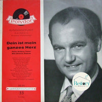 แผ่นเสียง Peter Anders , Rita Streich - Dein Ist Mein Ganzes Herz Vinyl VG+