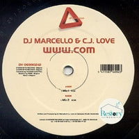 แผ่นเสียง DJ Marcello & CJ Love - www.com Vinyl VG+