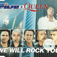 ซีดี Five + Queen - We Will Rock You CD VG+