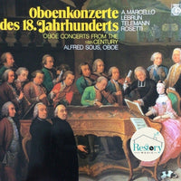 แผ่นเสียง Alessandro Marcello, Ludwig August Lebrun, Georg Philipp Telemann, Antonio Rosetti - Alfred Sous - Oboenkonzerte Des 18. Jahrhunderts = Oboe Concerts From The 18th Century Vinyl VG+