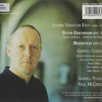 ซีดี Johann Sebastian Bach - Gabrieli Consort & Gabrieli Players, Paul McCreesh - Magnificat / Easter Oratorio CD M