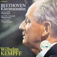 แผ่นเสียง Ludwig van Beethoven, Wilhelm Kempff - Klaviersonaten Vinyl VG+