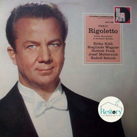 แผ่นเสียง Giuseppe Verdi, Erika Köth, Sieglinde Wagner, Gottlob Frick, Josef Metternich, Rudolf Schock - Rigoletto Großer Querschnitt In Deutscher Sprache Vinyl VG+