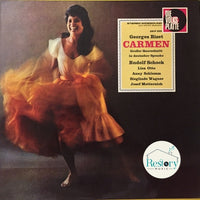 แผ่นเสียง Georges Bizet - Sieglinde Wagner, Rudolf Schock, Josef Metternich, Lisa Otto, Rosl Schaffrian, Wilhelm Schüchter - Carmen Vinyl G