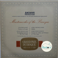 แผ่นเสียง Jean-Joseph Mouret, Georg Friedrich Händel, Johann Sebastian Bach, Georg Philipp Telemann - 4 Fanfares In D Major / Jubilate / Brandenburg Concerto / Concerto In Eb Major For 2 Horns Vinyl VG+
