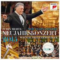 ซีดี Zubin Mehta, Wiener Philharmoniker - Neujahrskonzert 2015 = New Year Concert 2015 CD VG+