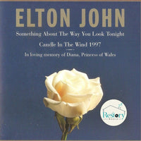 ซีดี Elton John - Something About The Way You Look Tonight / Candle In The Wind 1997 CD VG