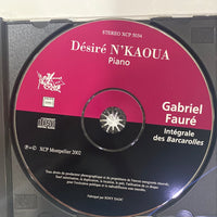ซีดี Gabriel Faure - Desire N'Kaoua CD NM