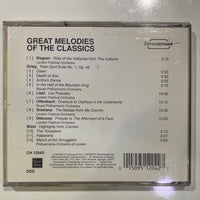 ซีดี Various - Great Melodies Of The Classics CD G+