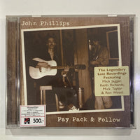 ซีดี John Phillips - Pay Pack & Follow CD NM or M-