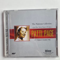 ซีดี Patti Page - The Very Best Of Patti Page 27 Original Greatest Hit CD NM or M-