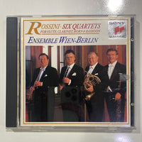 ซีดี Ensemble Wien-Berlin - Rossini Six Quartets CD VG+