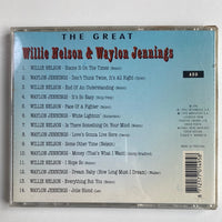 ซีดี Willie Nelson & Waylon Jennings - The Great Willie Nelson & Waylon Jennings CD NM or M-