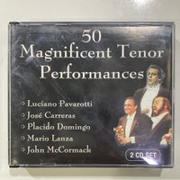 ซีดี Various - 50 Magnificent Tenor Performances CD VG+