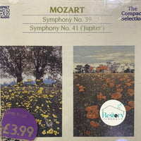 ซีดี Wolfgang Amadeus Mozart - Symphony No.39 & No.41 Jupiter CD NM or M-