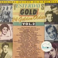 ซีดี Various - Yesterdays Gold Vol. 2 24 Golden Oldies CD VG+