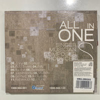 ซีดี แมว จิรศักดิ์ - All in One 2 CD NM แผ่นทอง