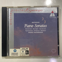 ซีดี Ludwig van Beethoven, Rudolf Buchbinder - Piano Sonatas Mondschein = Moonlight = Clair De Lune · Appassionata · Pathétique · Waldstein CD VG+