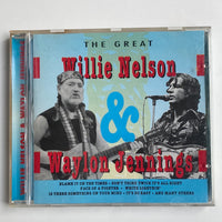 ซีดี Willie Nelson & Waylon Jennings - The Great Willie Nelson & Waylon Jennings CD NM or M-