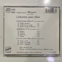 ซีดี Wolfgang Amadeus Mozart - Concertos Pour Flûte CD NM or M-