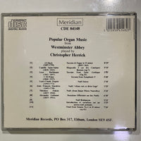 ซีดี Christopher Herrick - Popular Organ Music Westminster Abbey CD G