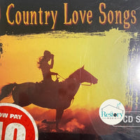 ซีดี Various - 50 Country love songs CD VG+