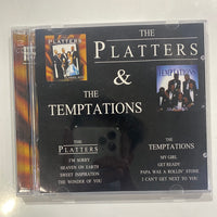 ซีดี The Platters & The Temptations CD NM