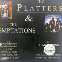 ซีดี The Platters & The Temptations CD NM
