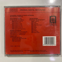 ซีดี Catharine Crozier, Felix Mendelssohn-Bartholdy, Robert Schumann, Franz Liszt, Julius Reubke - At Grace Cathedral CD VG