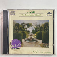 ซีดี Georg Friedrich Händel, Liszt Ferenc Chamber Orchestra, János Rolla - The Great Concerti Grossi Five Concerti Grossi, Op.6 CD NM or M-