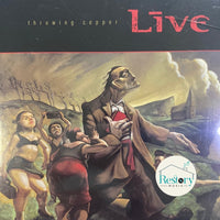 ซีดี Live - Throwing Copper CD NM or M-