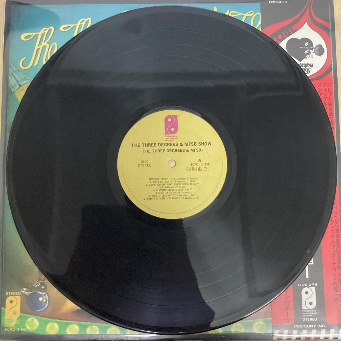 แผ่นเสียง The Three Degrees & MFSB - The Three Degrees & MFSB Show Vinyl VG