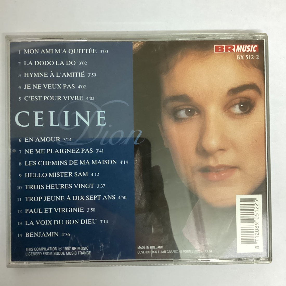 ซีดี Céline Dion - C'est Pour Vivre CD VG+