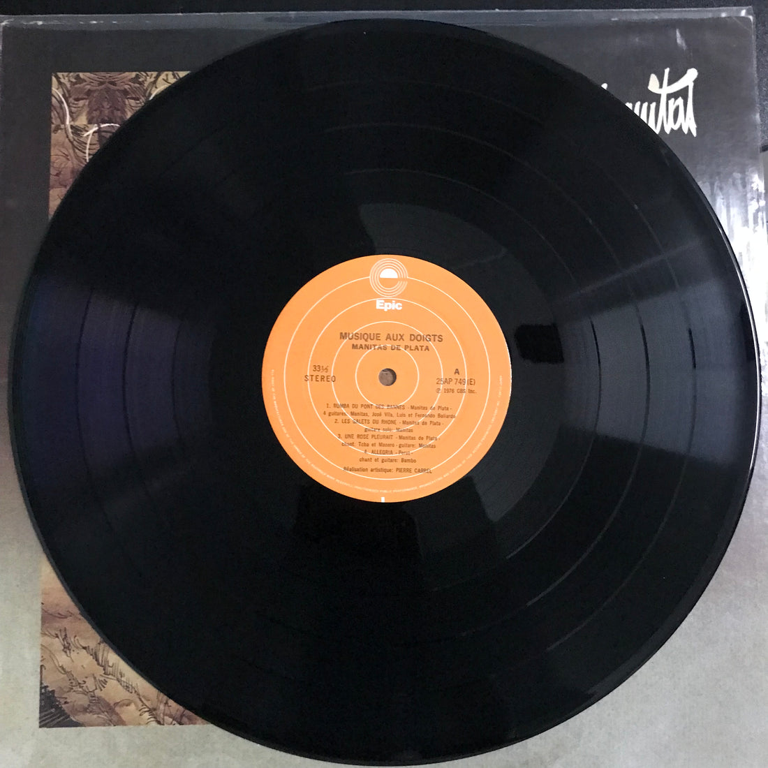 แผ่นเสียง Manitas De Plata - Musique Aux Doigts Vinyl VG+